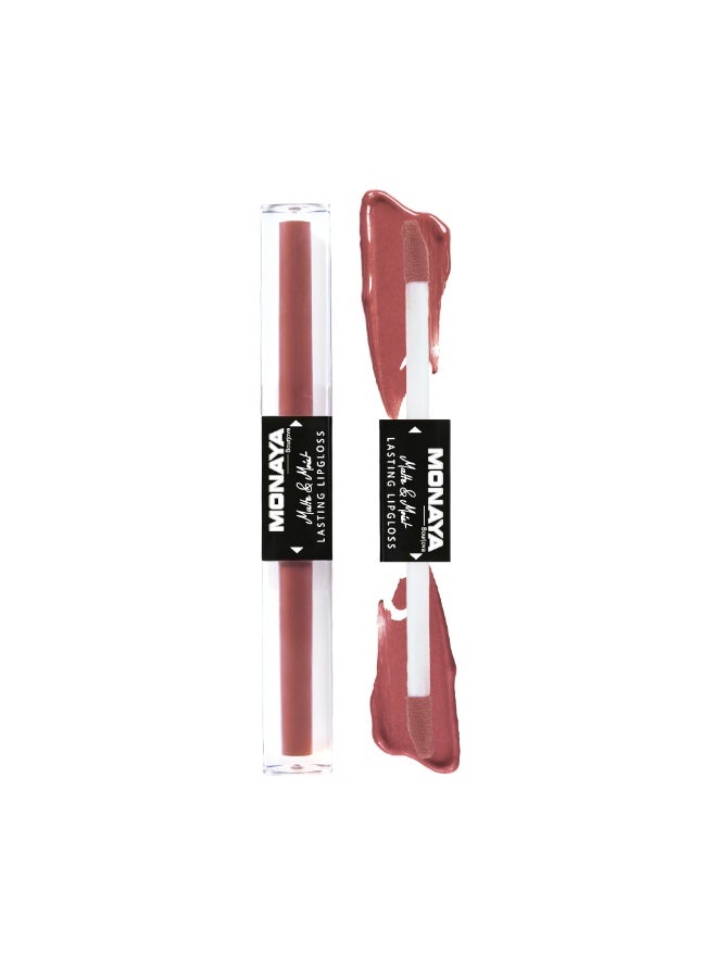 Monaya G006 Matte & Moist Lip Gloss – Long-Lasting, Velvet Matte Finish, Moisturizing, Non-Drying, Lip Care, Cruelty-Free Makeup - Image 2